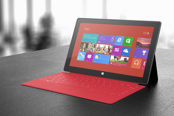 Windows RT на Microsoft Surface